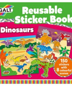 Stickersbok  Dinosaurie