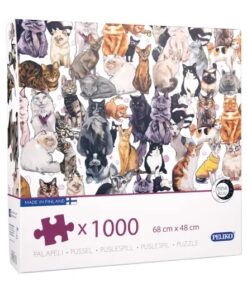 Nina kuu pussel katter 1000 bitar