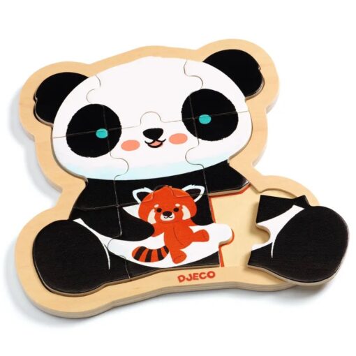 Puzzle Panda 9 pcs