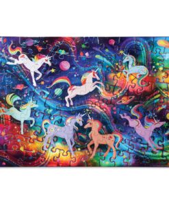 100 pc Holographic Puzzle  - Unicorn Galaxy