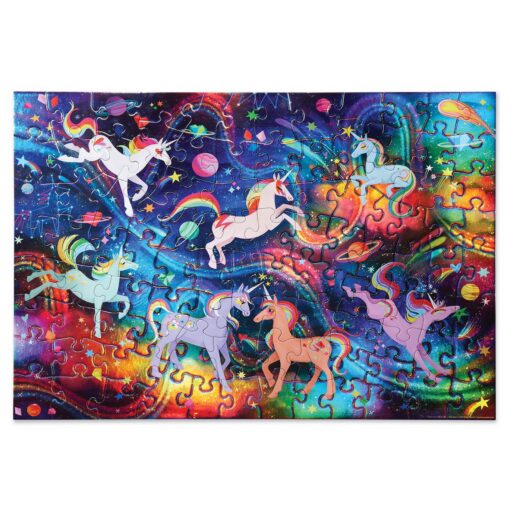 100 pc Holographic Puzzle  - Unicorn Galaxy